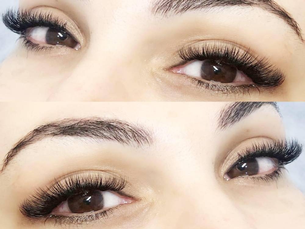 Russian Volume Eyelash Extension Skins And Lashes